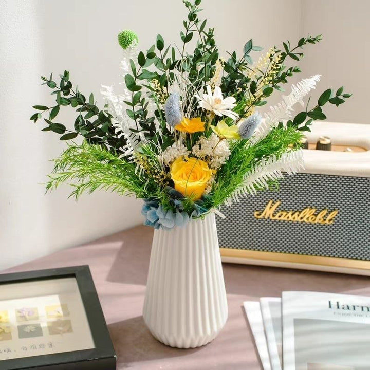 Vibrant Dried Flower Bouquet