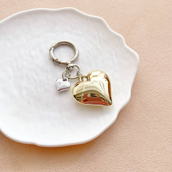 Heart-Shaped Charm Keychain Stornfield