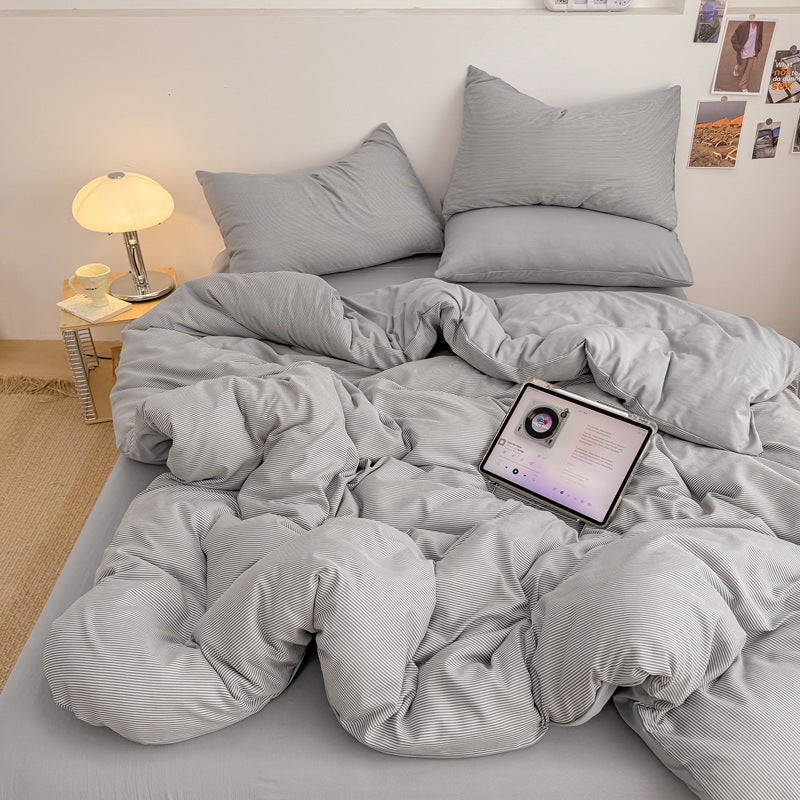 Striped Ultra Soft Duvet Set