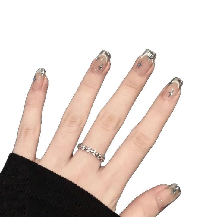 Starry Ombre Press-On Nail Art Set