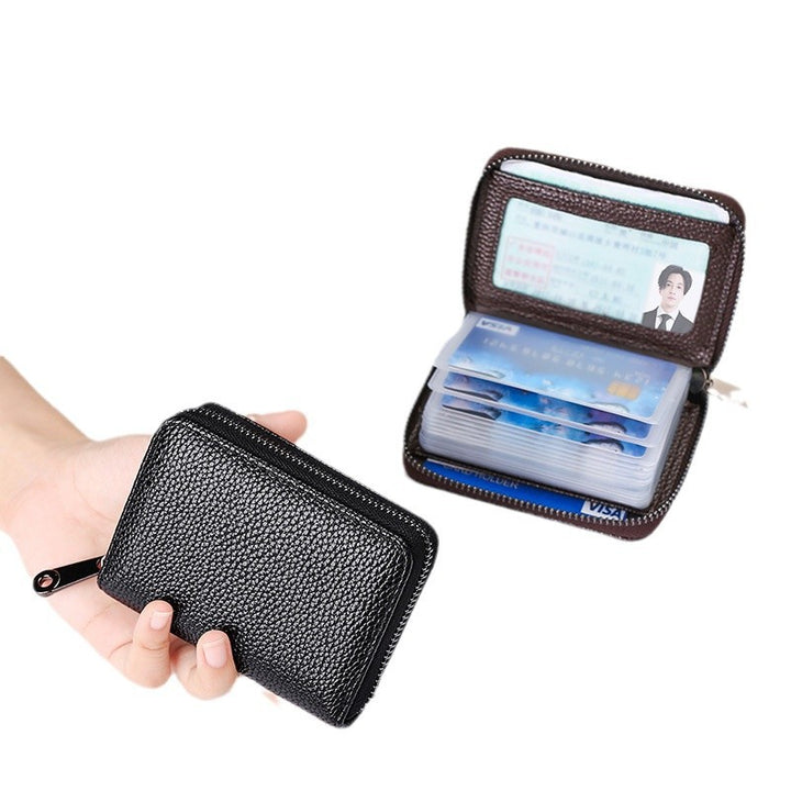 Compact Zippered Card Holder Stornfield