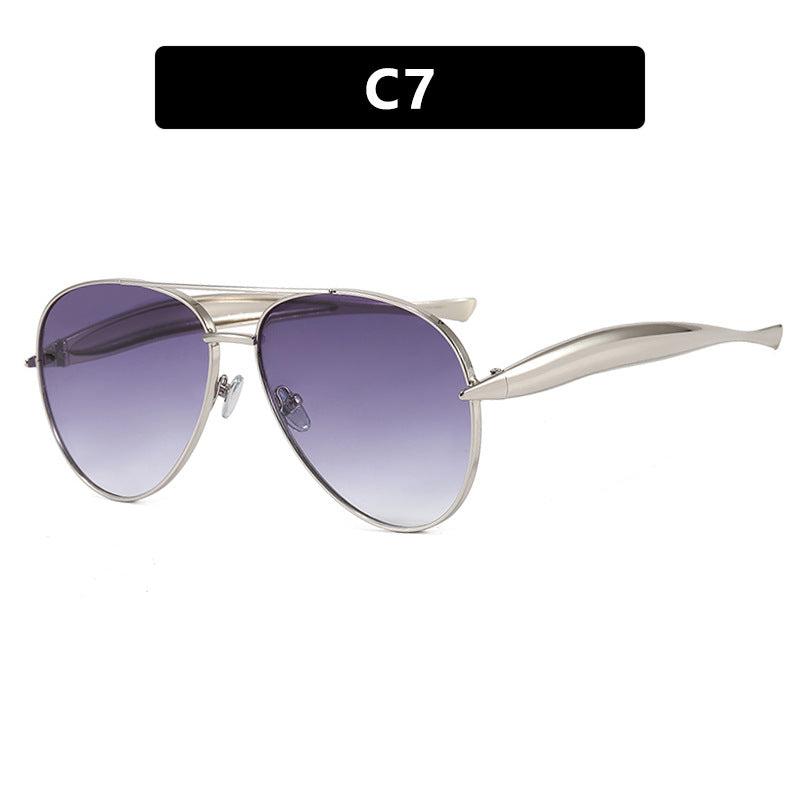 Women's pilot sunglasses with elegant accents and protective UV filter Stornfield
