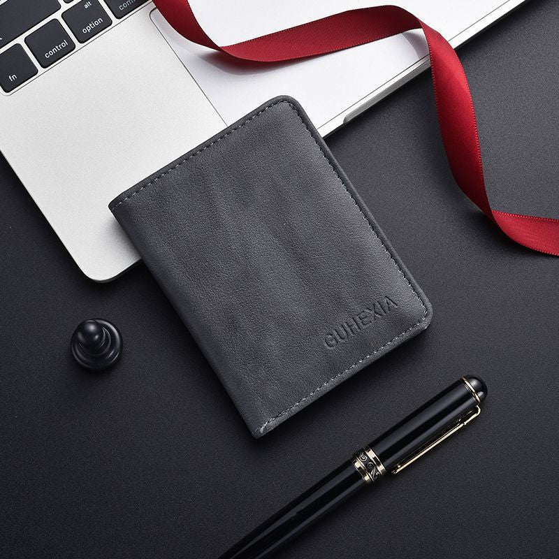 Compact Leather Card Holder