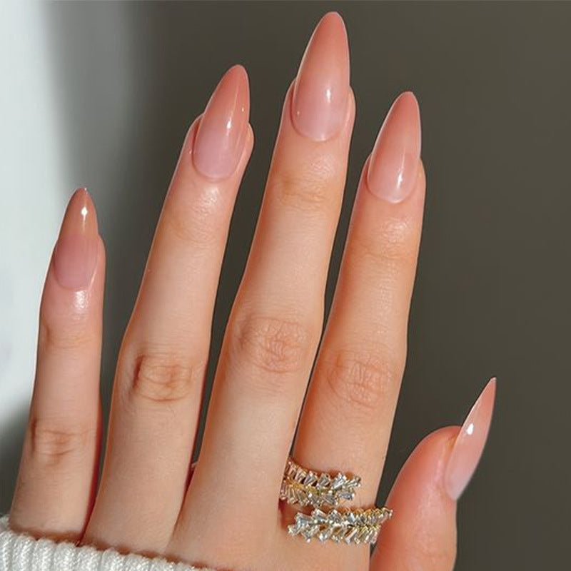 Glossy Stiletto Press-On Nails Stornfield