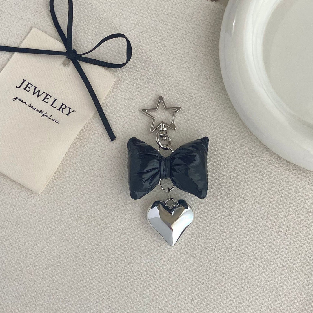 Bow-Shaped Charm Keychain Stornfield
