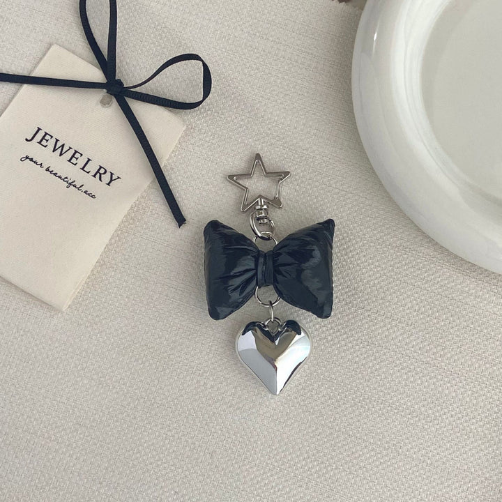 Bow-Shaped Charm Keychain Stornfield