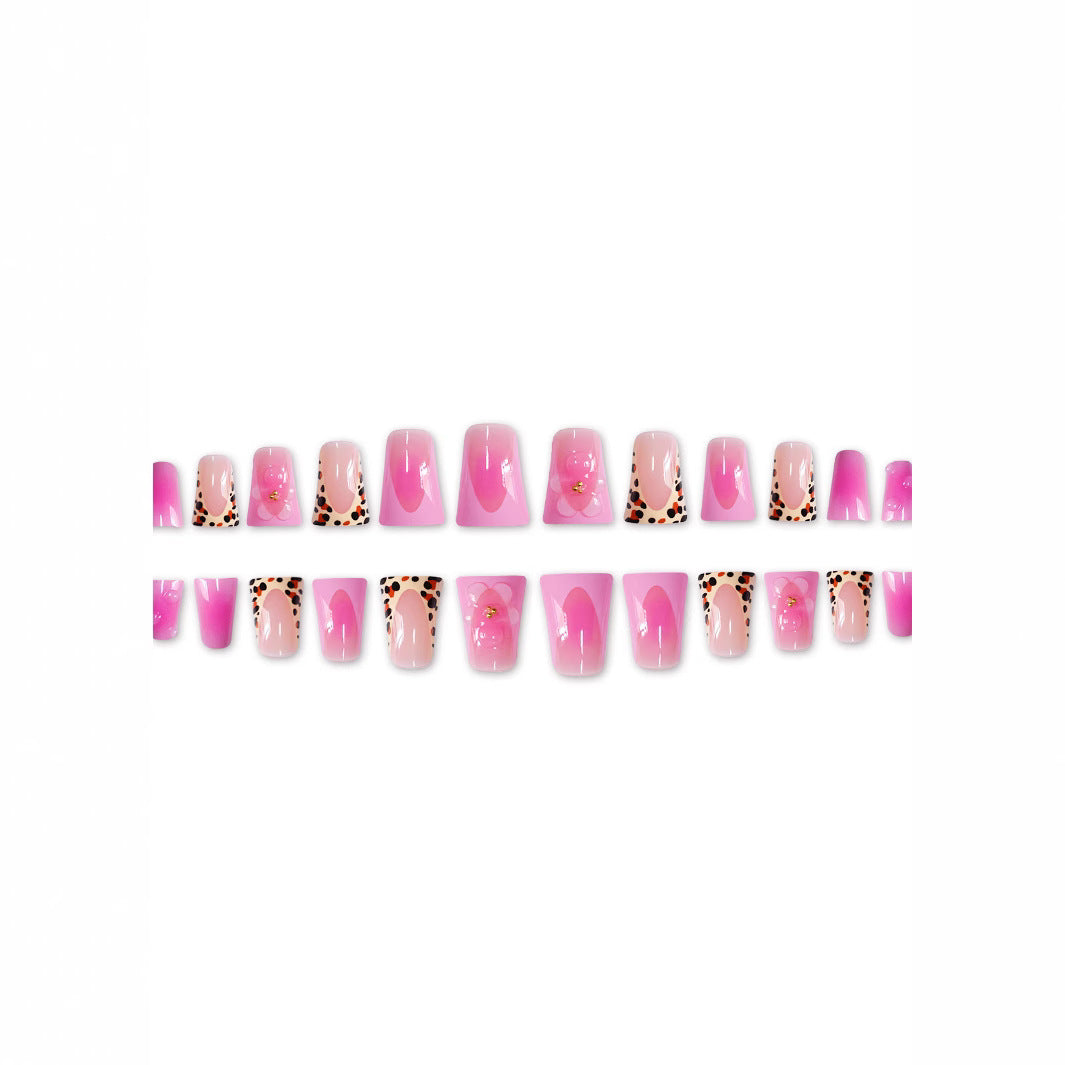 Artistic Floral Gel Press-On Nails Stornfield 1787368914