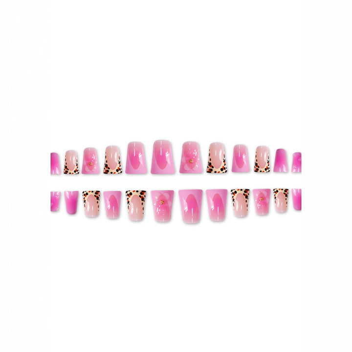 Artistic Floral Gel Press-On Nails Stornfield 1787368914