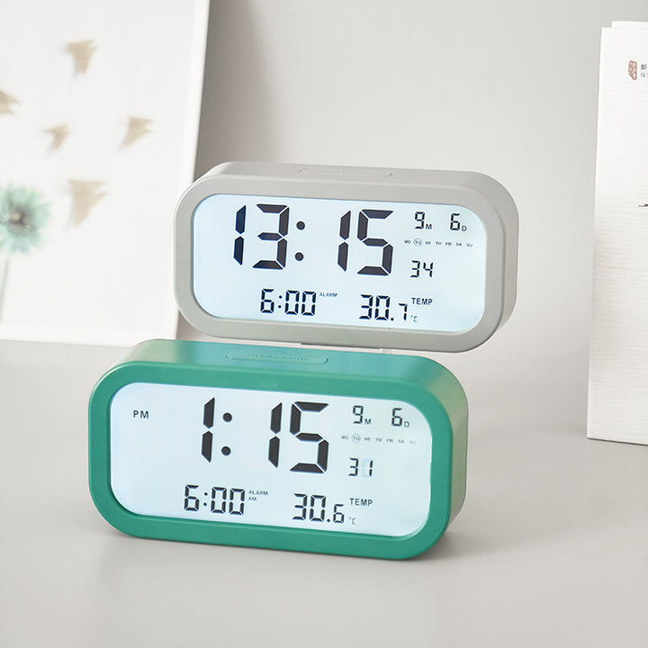 Digital Alarm Clock with Large LED Display and Temperature Function Stornfield