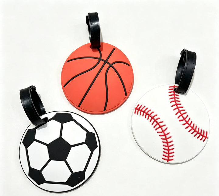 Basketball-Themed Luggage Tag Stornfield