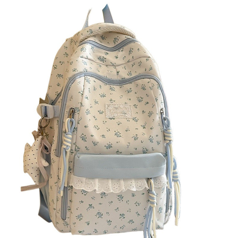 Stylish Floral Patterned Backpack Stornfield
