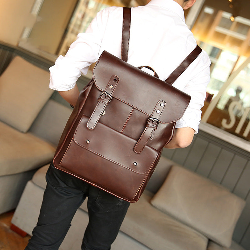 Elegant Backpack Made of Durable Faux Leather Stornfield