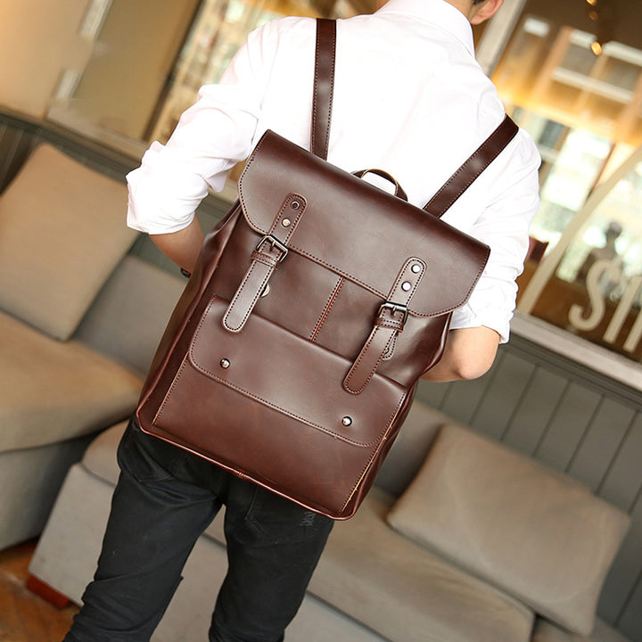 Elegant Backpack Made of Durable Faux Leather Stornfield