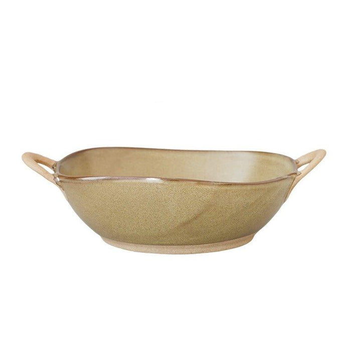 Handcrafted Japanese Ceramic Bowl With Handles | Stornfield