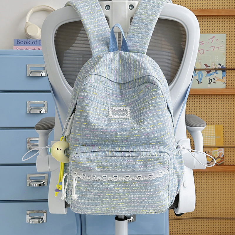 Textured Casual Backpack Stornfield