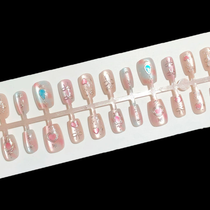 Elegant Ombre Art Press-On Nails