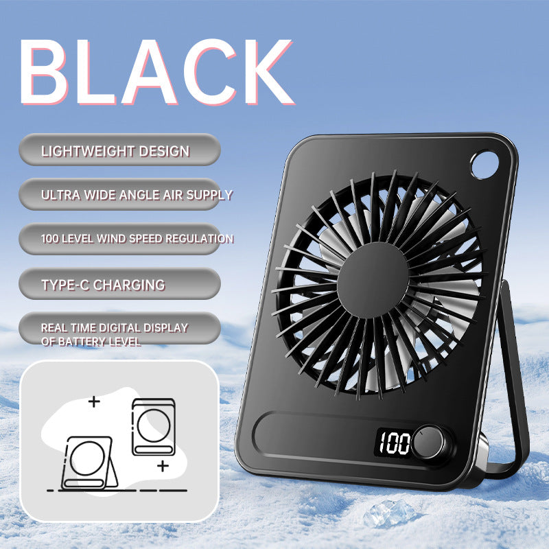 Women portable fan with digital speed control Stornfield