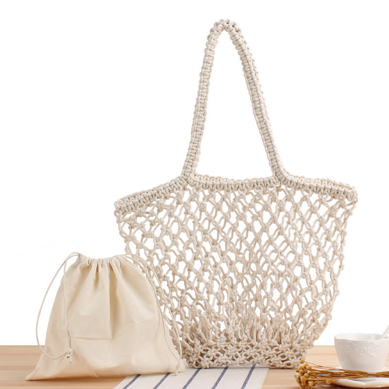 Multifunctional Macrame Tote Bag Stornfield
