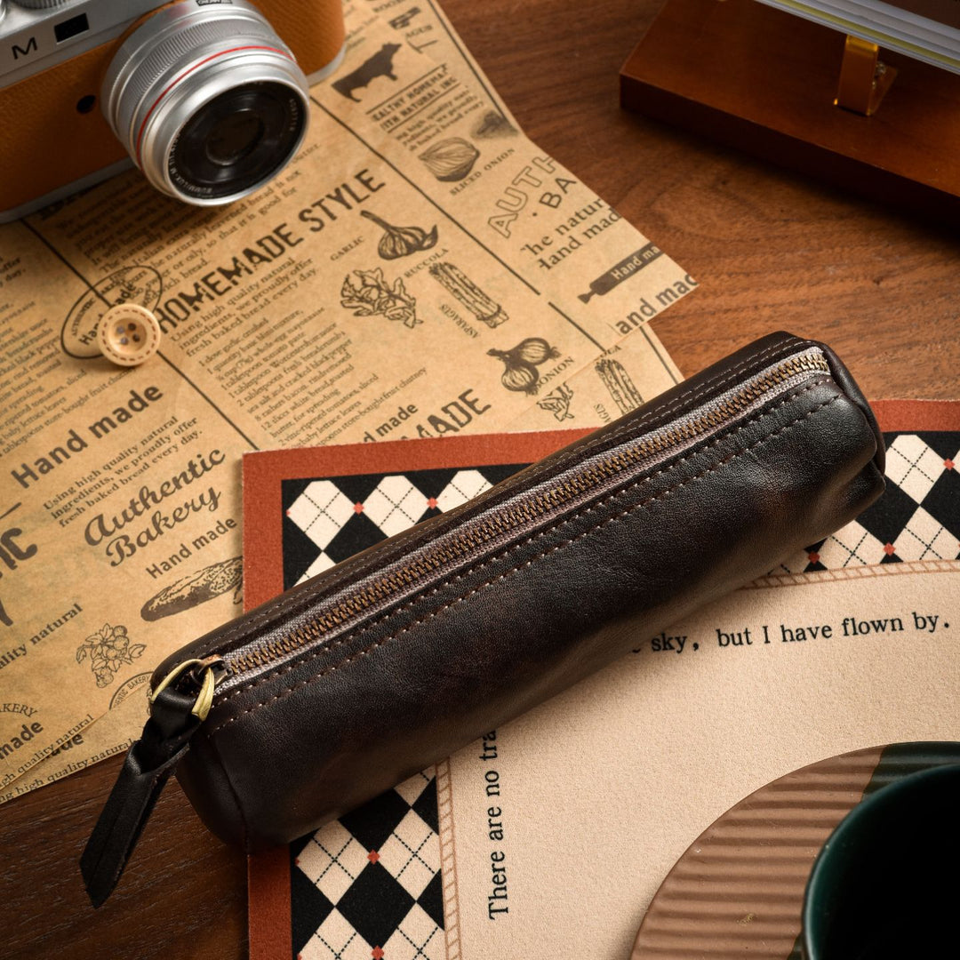Leather Pencil Case