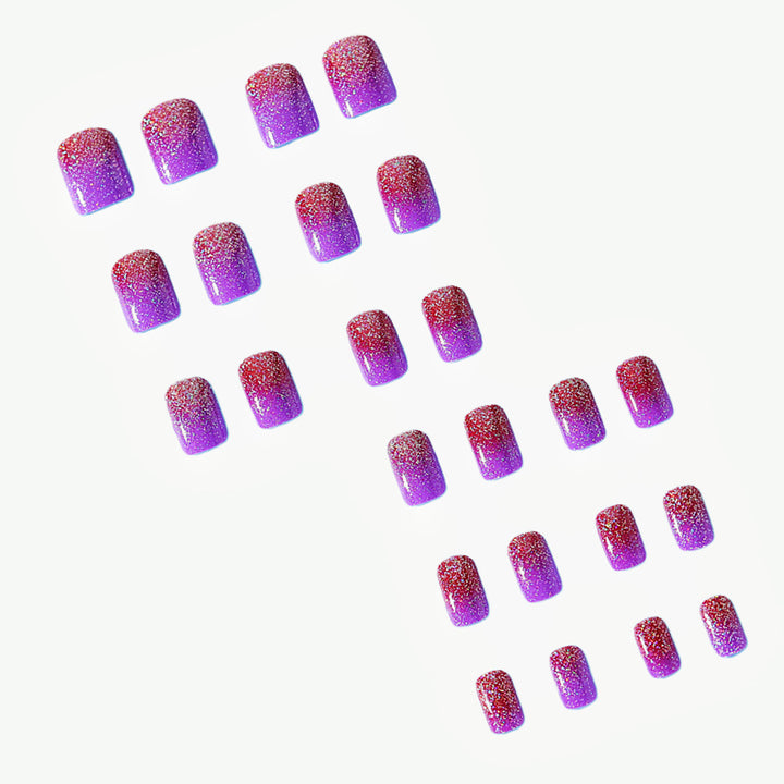 Glamorous Ombre Artificial Nails Stornfield
