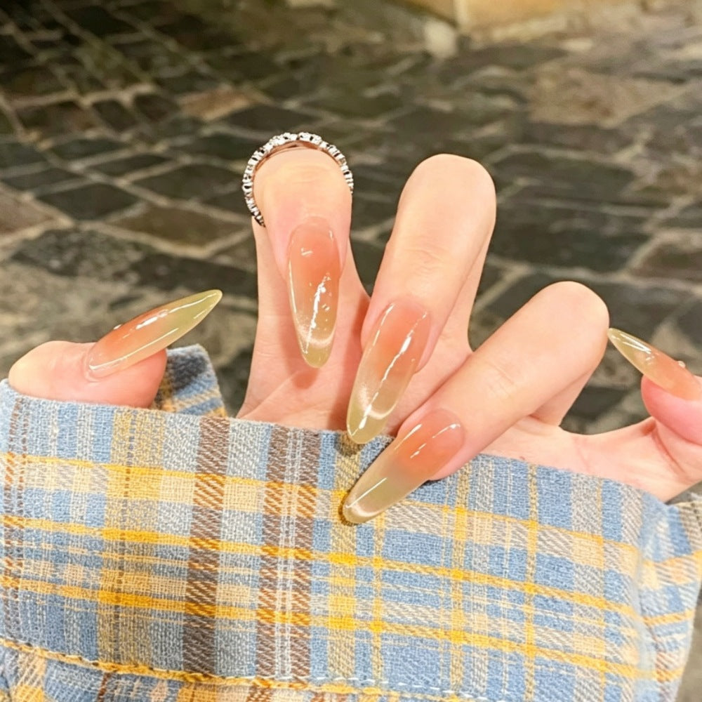 Stylish Long Stiletto Press-On Nails Stornfield