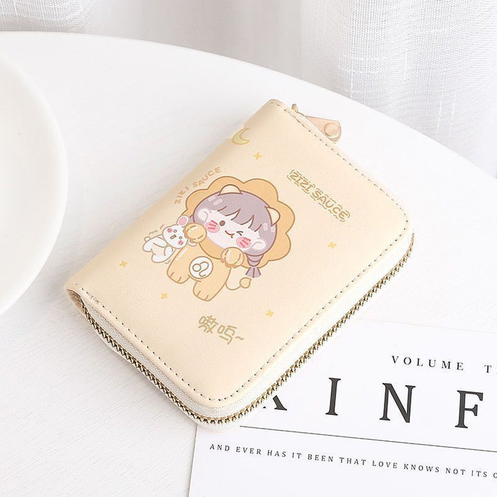 Cute Cartoon Character Zip Wallet Stornfield
