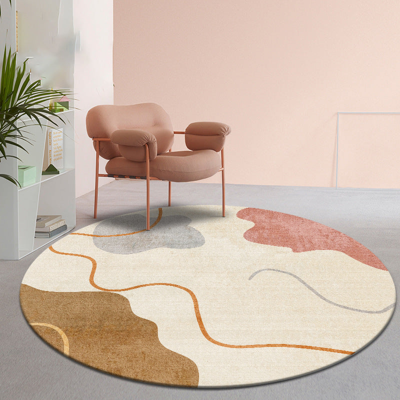 Luxurious Modern Round Area Rug