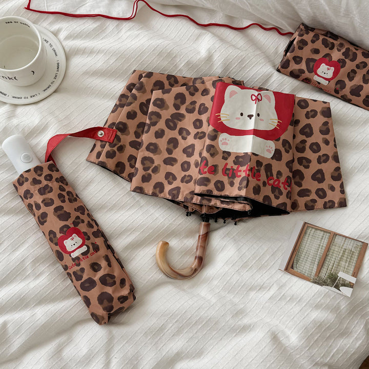 Women’s Foldable Umbrella with Cute Animal Design Stornfield