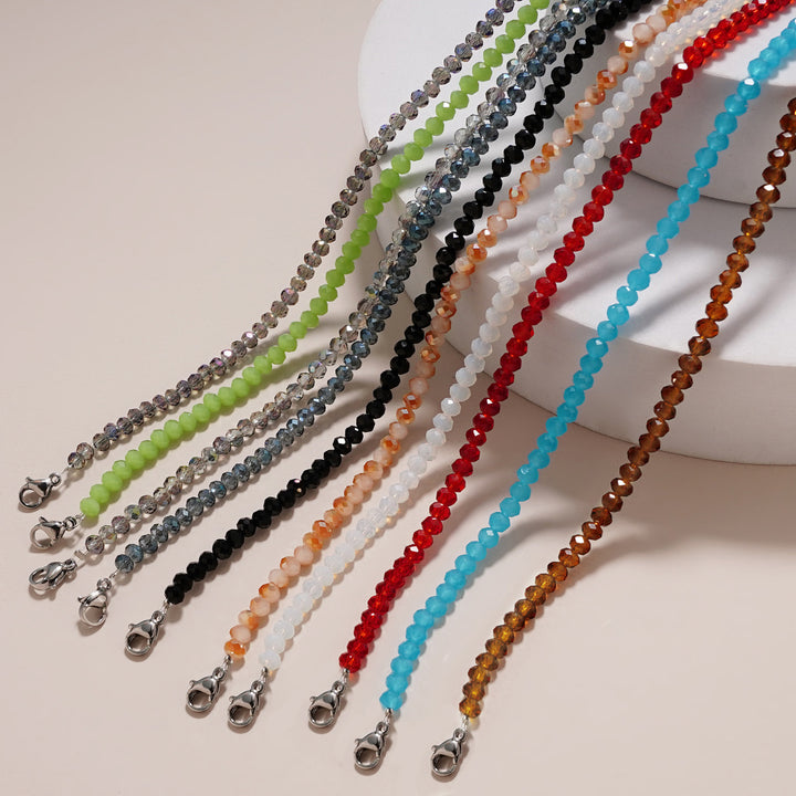 Gemstone-Accented Eyewear Chain Stornfield