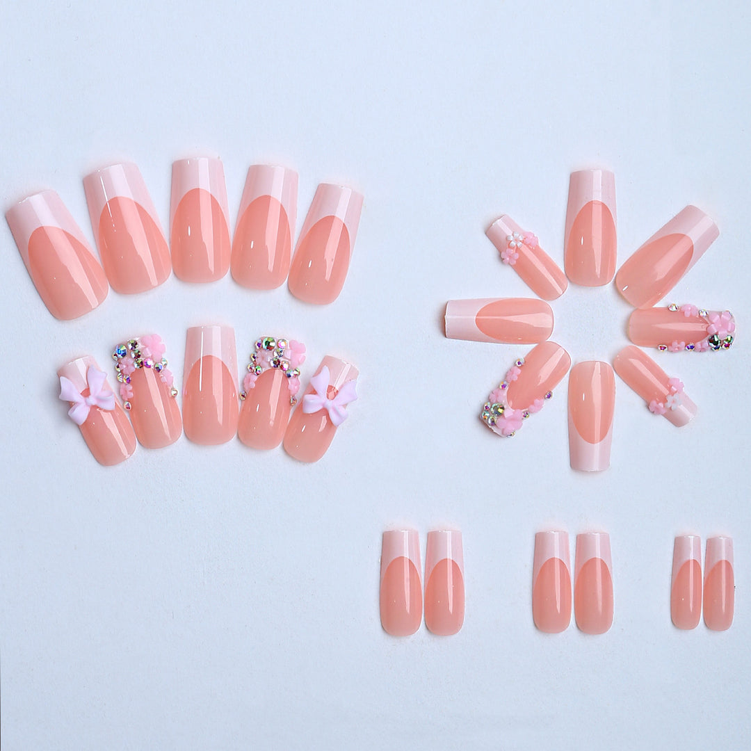 Artificial Nails with Floral Applications Stornfield