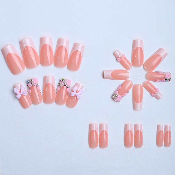 Artificial Nails with Floral Applications Stornfield