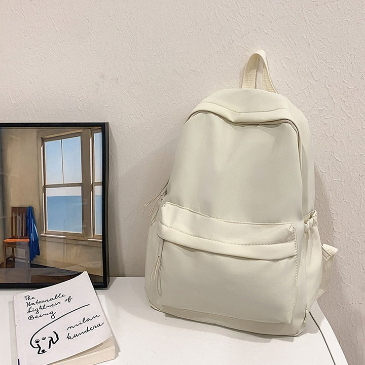 Leisure backpack with flexible side pockets and clear structure Stornfield