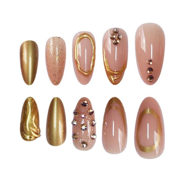 Glamorous 3D Nail Art Extensions Stornfield