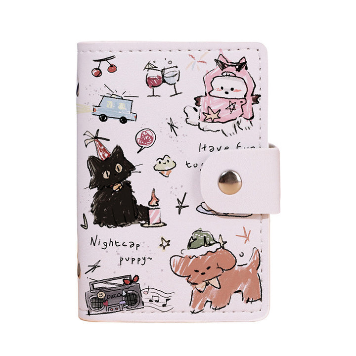 Cute Cartoon Cat-Themed Passport Holder Stornfield