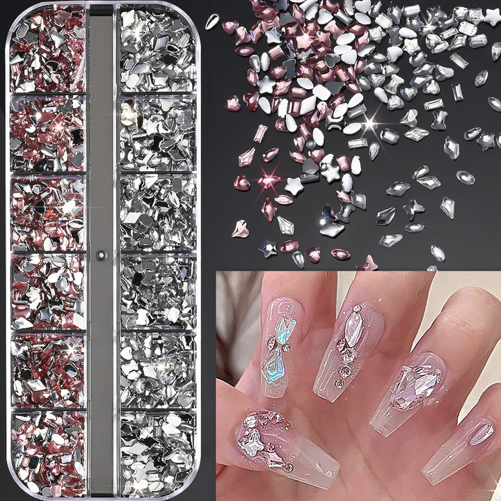Nail Art Decorative Gemstone Set