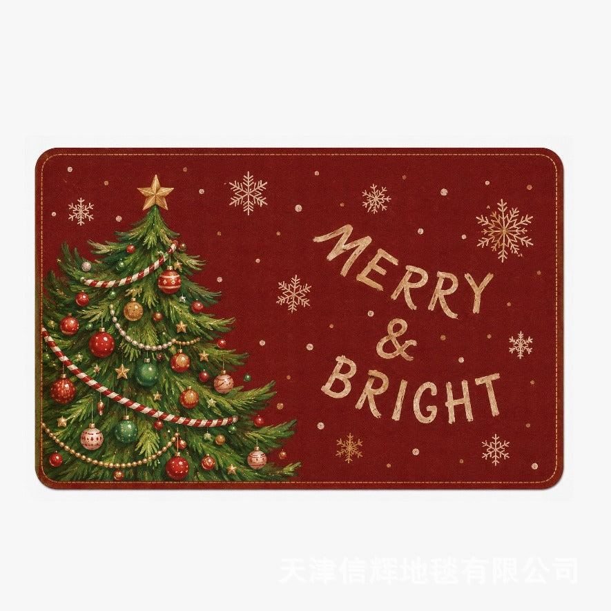 Festive Holiday Doormat