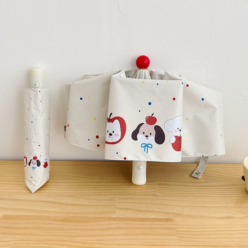 Women's Folding Umbrella with Cute Animal Designs Stornfield