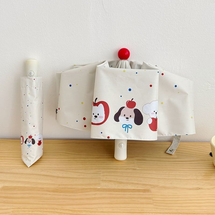 Women's Folding Umbrella with Cute Animal Designs Stornfield