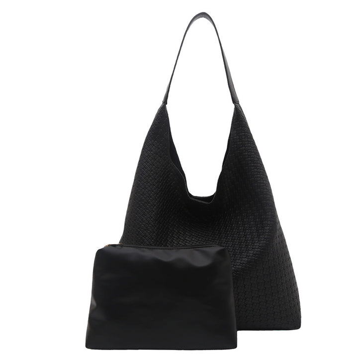 WoTextured Fabric Slouchy Tote Bag Stornfield