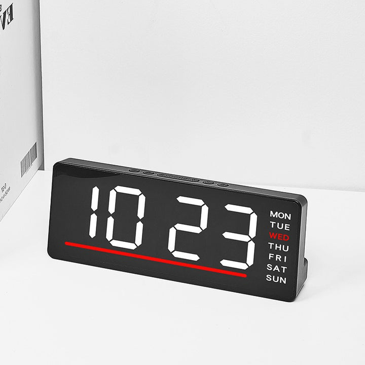 Digital wall clock with LED display Stornfield