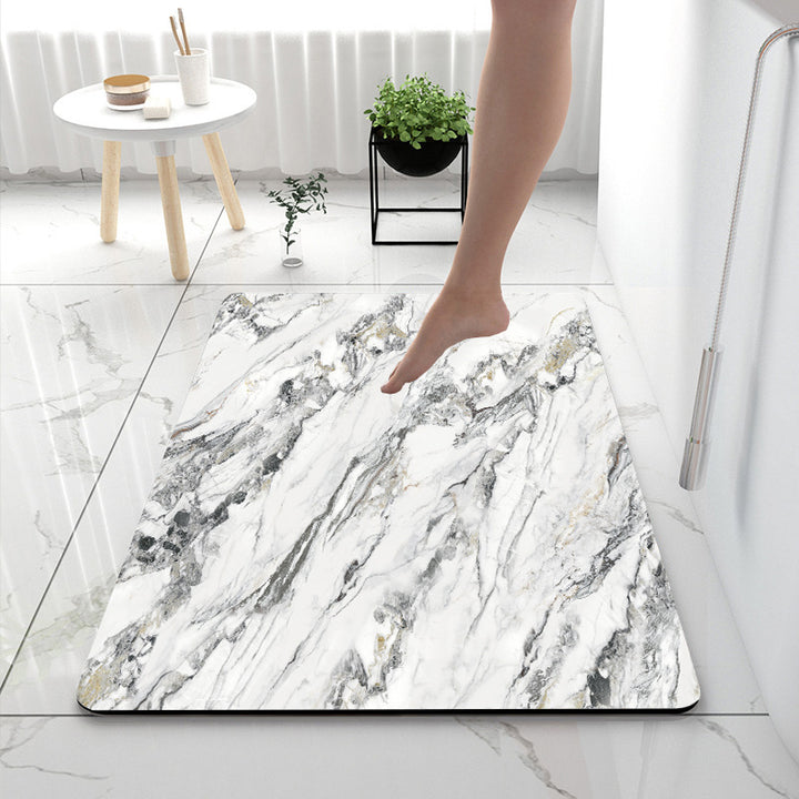 Soft Touch Marble Bath Mat Stornfield