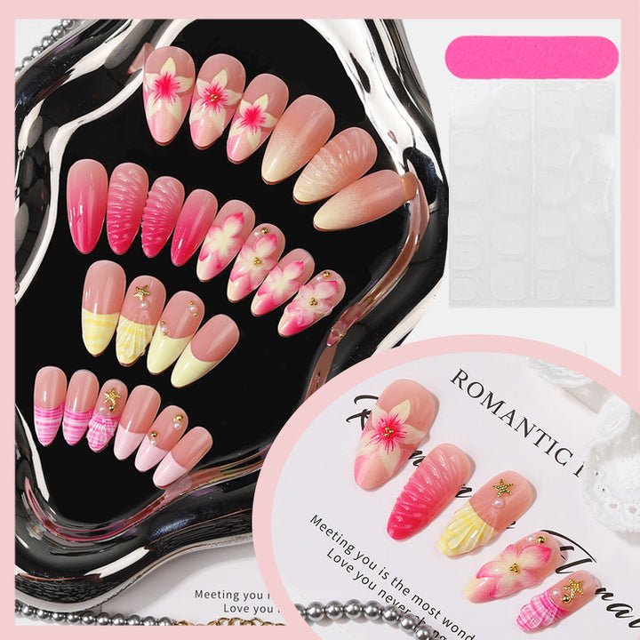Flower-Inspired Press-On Nail Collection Stornfield