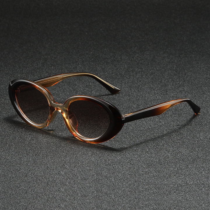 Ladies fashionable sunglasses in elegant, oval design Stornfield