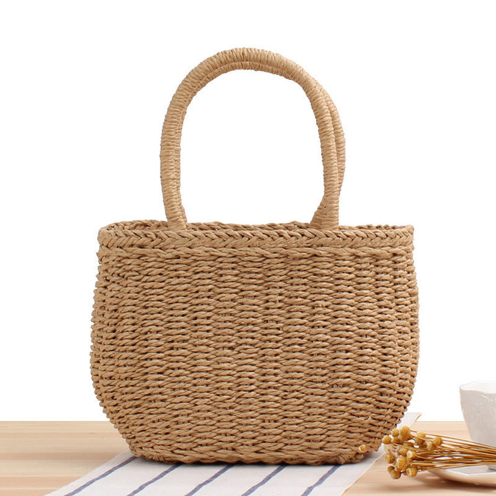 Braided Beach Bag In Modern Design Stornfield
