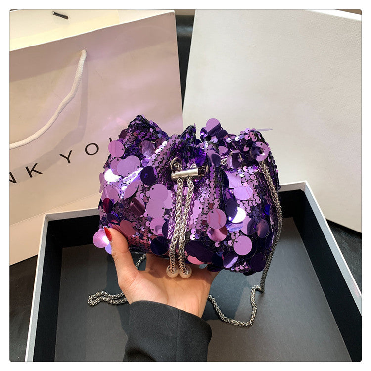 Sparkling Sequin Evening Clutch