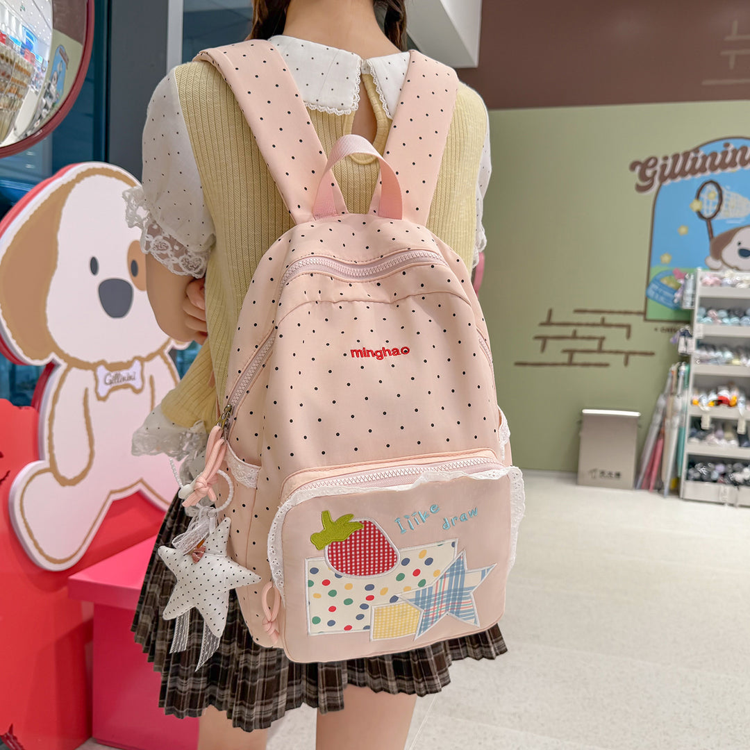 Cute Illustrated Graphic School Backpack Stornfield