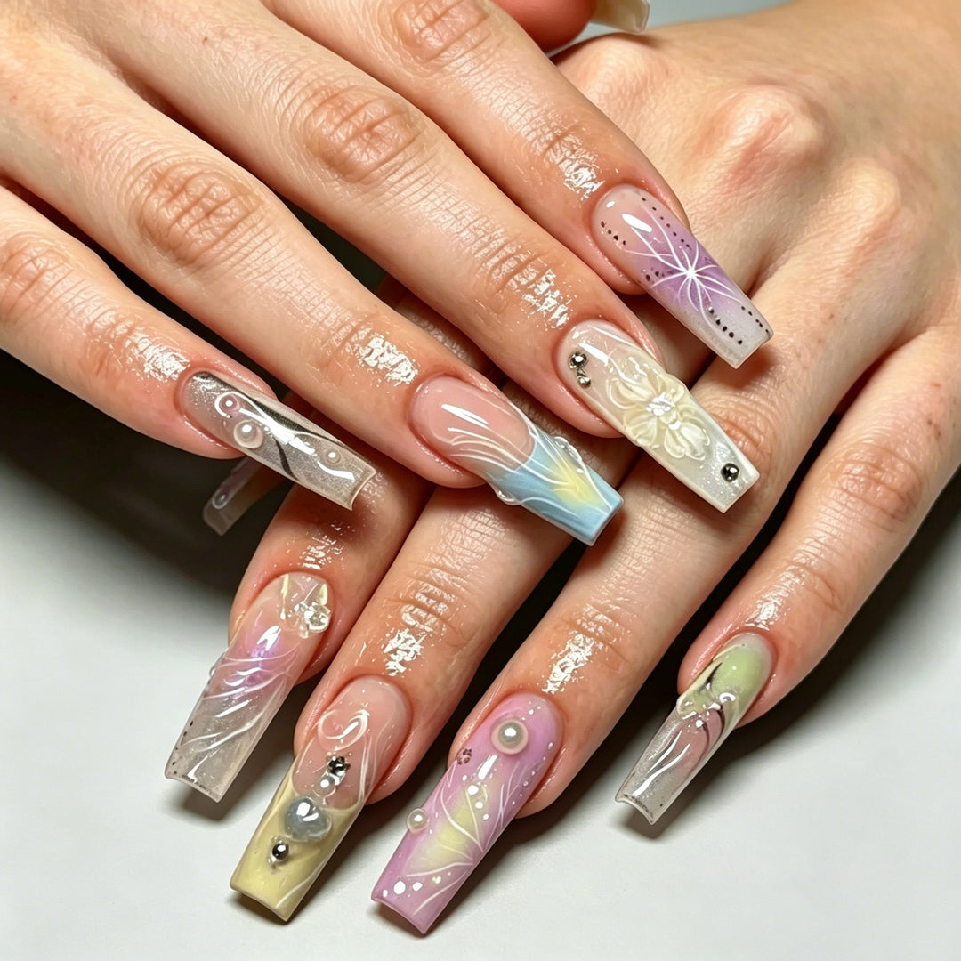 Artistic Extended Acrylic Nail Enhancements Stornfield