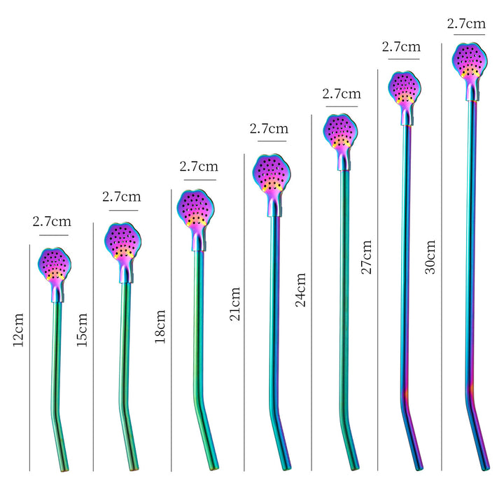 Stylish teaspoons with practical drainage holes Stornfield