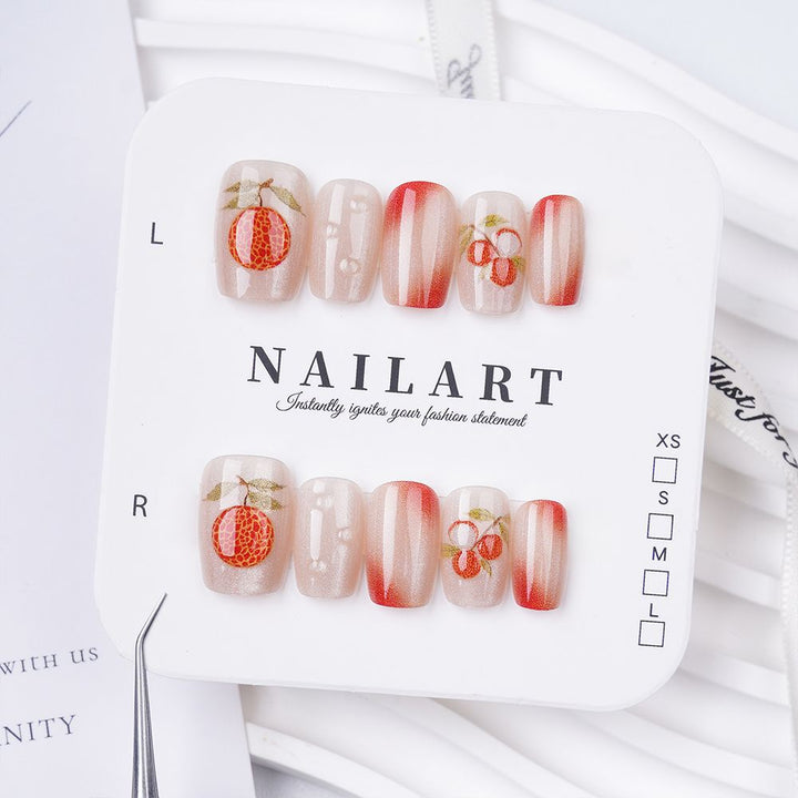 Artistic 3D Butterfly Press-On Nail Set Stornfield