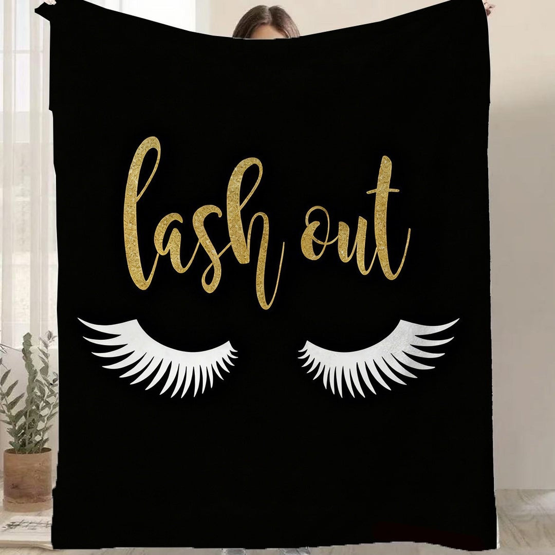 Artistic Patterned Throw Blanket